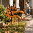 thumbnail image 6 of 1 Pack Halloween Solar Lights Outdoor, Pumpkin Solar Lights Outdoor, Halloween Decorations Outdoor Lights for Yard Lawn Garden, Solar Stake Lights Outdoor, Holiday Decor,, 6 of 7