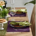 thumbnail image 3 of DII Ribbed Solid Placemat Set/6, 3 of 5