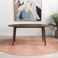 thumbnail image 7 of Stowe Modern Style Solid Wood Walnut Oval Kitchen&Dining Room Table, 7 of 7