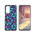 thumbnail image 1 of Horror-Black-Witchy-Neon-Skulls-10 Phone Case, Degined for Motorola MOTO Edge 2021 Case Men Women, Flexible Silicone Shockproof Case for Motorola MOTO Edge 2021, 1 of 1