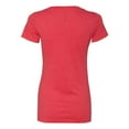 thumbnail image 2 of Next Level Apparel Women's CVC Deep V-Neck T-Shirt, 2 of 4