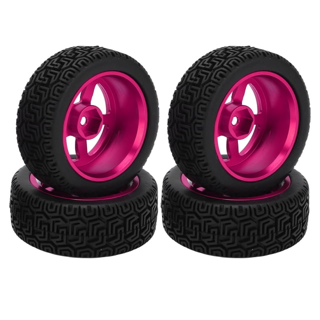 Neumático RC, 4 piezas de neumático de coche RC, neumático de deriva de rueda RC, respuesta rápida
