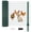 Galvanized(Green-50' X 35.5''), variant on MOPHOTO Galvanized Fence Netting,50' X 35.5'' Boundary Fence with 5 Metal Posts,50 Ties,15 Pcs U-shapedhook,Portable Poultry Fence for Dogs,Chickens,Ducks in Backyard,Garden,Farm(Black)