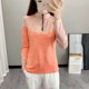 thumbnail image 2 of Camiseta de manga larga para correr al aire libre para mujer, sudadera deportiva transpirable para senderismo, Top con estampado de moda de secado rápido, 2 of 5