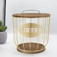 thumbnail image 6 of K Cup Holder Organizer, Sturdy Coffee Pod Holder Organizer, Large Capacity Storage Basket for Kitchen Counter and Office Desktop, 6 of 8