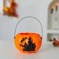 thumbnail image 5 of Halloween Pumpkin Lantern – Light-Up Handheld Jack-O'-Lantern with Sound Effects – Candy Bucket & Decoration for Kids, Parties, and Outdoor Displays, 5 of 5
