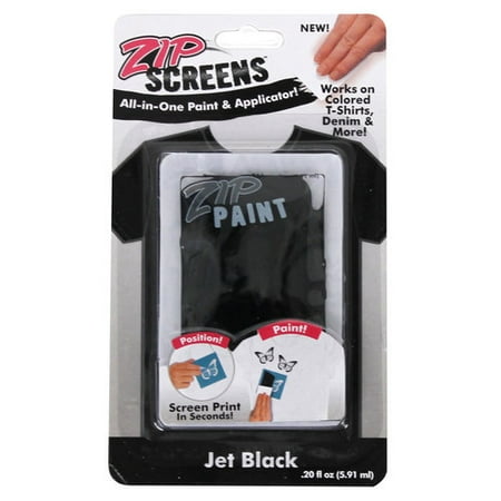 Zip Screen Paint - Black