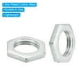 thumbnail image 4 of Tuercas Hexagonales de Acero Uxcell M10x1.0 60 Pcs Hardware de Rosca Métrica Acabado Galvanizado 2mm de Alto, 4 of 5