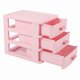 thumbnail image 4 of Plastic Cajón Diseñado Para 3 Compartimentos, Caja Guardar Joyas, Color Rosa, 4 of 5