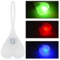 thumbnail image 2 of Herramientas de ciclismo Silicona Bicicleta Trasera Trasera Luz Led Ciclismo Corazón Bola Huevo Lámpara Segura Bicycl, 2 of 4