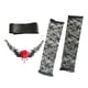 thumbnail image 4 of Conjunto de de , la , Guantes de Encaje, de Disfraces para Noche de Despedida de Soltera BLESIY Satin Eyemask Choker Glove, 4 of 8