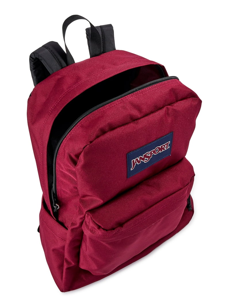 JanSport SuperBreak Unisex School Bookbag, Russet Red