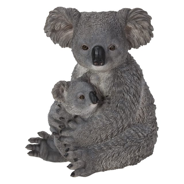 Escultura Hi-Line, regalo de poliresina para madre y bebé, koala
