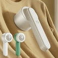 thumbnail image 1 of Descuento del Día, Afeitadora de telas con compartimento de almacenamiento de gran capacidad de 6 cuchillas y depiladora enchufable para suéteres, depiladora de ropa adecuada para prendas de vestir, 1 of 9