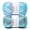 Blueberry, variant on NORVIAN Colorful Gradient Acrylic Roving Yarn,Soft Variegated Bulky Knitting Yarn for Shawl,Blanket,Scarf and Halloween Gifts for Friends and Family