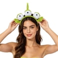 thumbnail image 4 of Green Cartoon Big Eyes Plush Headband Cute Monster Hair Hoop For Halloween Party Stage Accessory(4PCS), 4 of 8