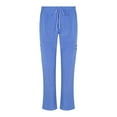 thumbnail image 4 of M&M SCRUBS Womens Cargo Scrub Set 11 Pocket Cool Stretch Medical Scrub Top and Pants (Ceil Blue, Medium), 4 of 6