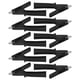 thumbnail image 2 of Jadeshay Pinza de cocodrilo, 10 Uds., Pinza de cocodrilo de Plomo de Prueba, Pinzas de multímetro de Seguridad con Aislamiento de PVC de latón para Conector Banana de 4mm(Negro), 2 of 8