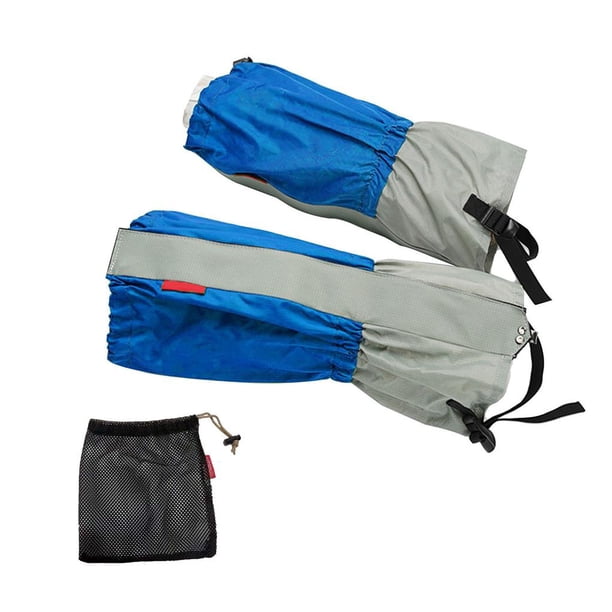 Piernas Resistente Al Viento Polainas Para Botas De Senderismo Polainas Impermeables Resistentes Al Desgarro Polaina Oxford Lavable A Prueba De Humedad Para Escalada Caza qarigey OD010803-02