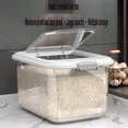thumbnail image 4 of Cubo de arroz para el hogar, 35 kg, más grueso, 25 kg, caja de almacenamiento sellada a prueba de humedad e insectos, 15 kg, caja de almacenamiento de arroz, 1 pieza, 4 of 5