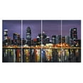thumbnail image 3 of Design Art Montreal at Night Canvas Art, 3 of 3