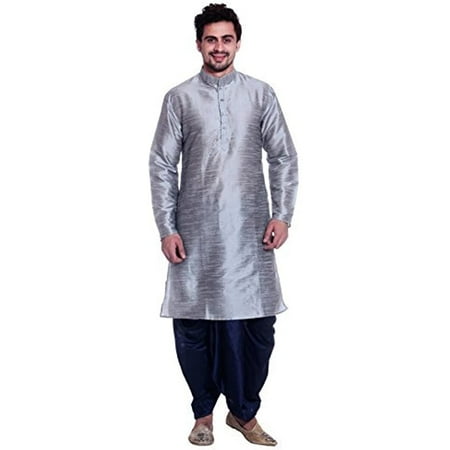 

Royal Kurta Mens Cotton Silk Kurta Dhoti