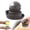 Coffee, variant on Dish Brush with Soap Dispenser, Steel Wool Scrubber with Replaceable Steel Wool, Pan Scraper and PET Scouring Pad, Wire Brush for Cleaning Cast Iron, Grill Pans, Stock Pots, Grills, Sinks (Coffee)