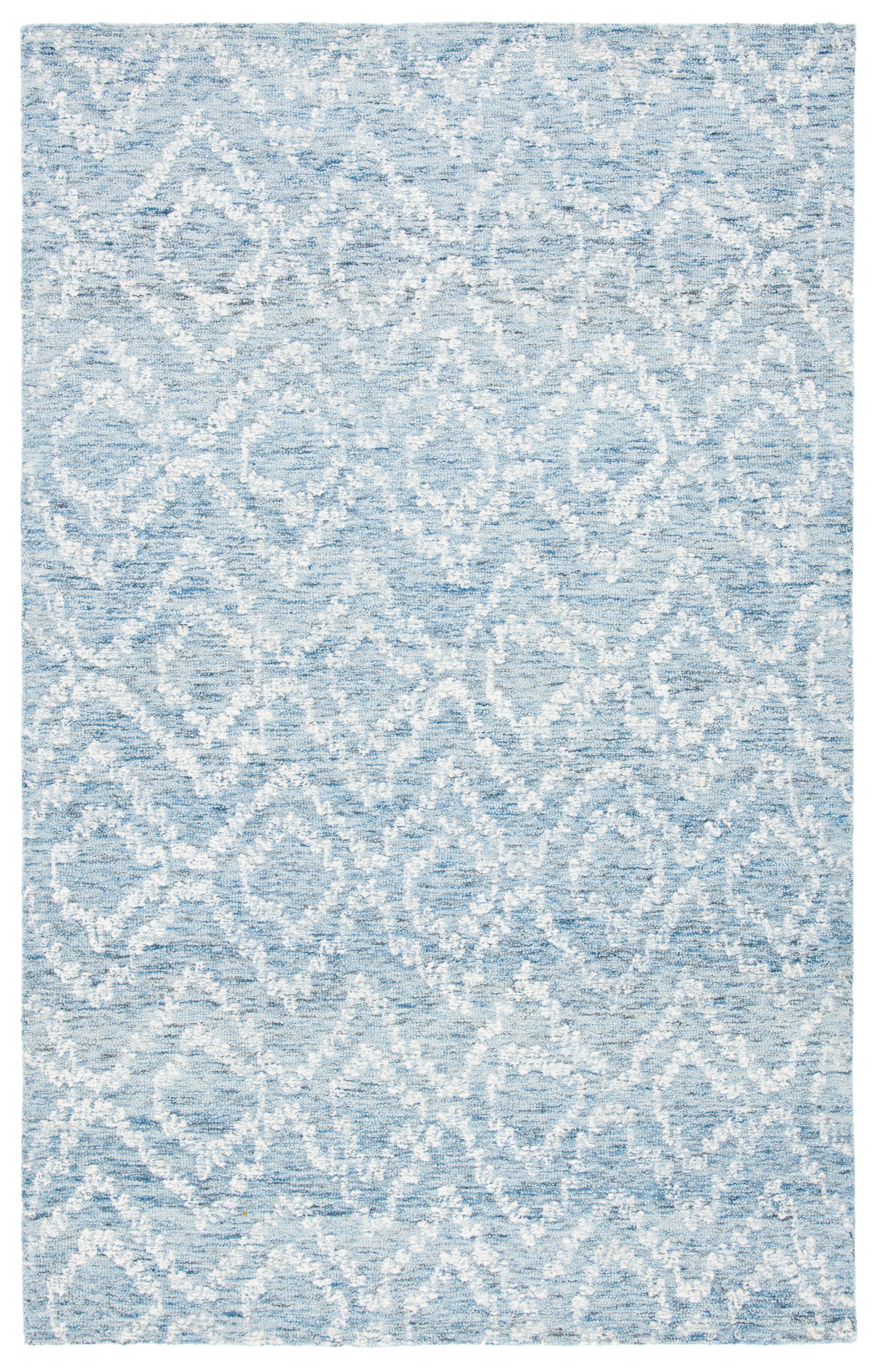 Safavieh Metro Xaviera Diamond Area Rug, Natural/Blue, 5' x 8'