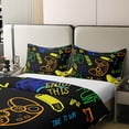 thumbnail image 4 of YST Boys Game Gamepad Duvet Cover,Kids Cartoon Gaming Bedding Set Modern Gamer Video Games Watercolor Comforter/Quilt Cover Decorative,Twin Size (No Comforter), 4 of 7