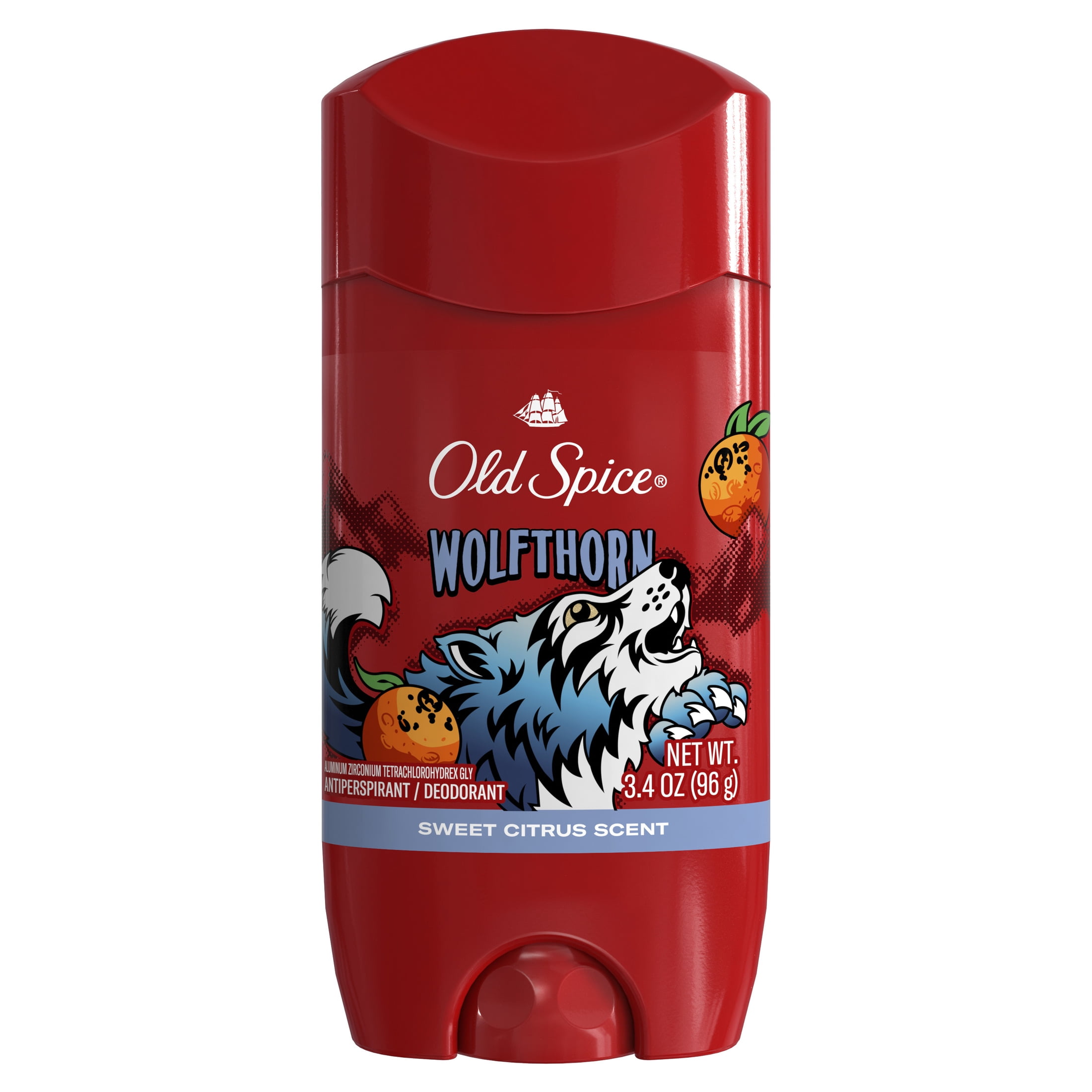 Old Spice Antiperspirant Deodorant for Men, Wolfthorn, 3.4 oz