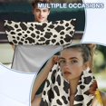 thumbnail image 6 of FOR U DESIGNS Highland Cow Spot Sunflower Print Car Seat Protector Towel Universal Fit for Front Seats, Multi-Purpose Running Towel for Outdoor Sport, Yoga, and Summer Travel, 6 of 7