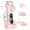 Pink, variant on Obacre Bikini Trimmer for Women,Electric Razors for Women & LED Display,Wet/Dry Pubic Body Hair Trimmer,IPX7 Waterproof-Easy Cleaning Body Shaver Bikini Razor,Ceramic Blade,Women's Gifts