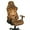Brown Leopard, variant on Xoenoiee Brown Leopard Print Stretchable Gaming Chair Cover, Washable Anti-Scratch Slipcover with Armrest Protection, Cat Scratch Proof for Office and Computer Chairs
