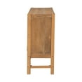thumbnail image 4 of bali & pari Sibu Bohemian Natural Rattan and Reclaimed Wood Cabinet, 4 of 6