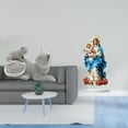 thumbnail image 2 of Escultura acrílica de gato, adorno de mesa, artesanía, figura decorativa, estatua de animal para dormitorio, sala de estar, oficina, regalo de inaugur, 2 of 8