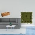 thumbnail image 2 of Estuche para pañuelos de escritorio,Caja de pañuelos faciales de papel retro de madera,Reloj de pared,Reloj de pared decorativo para baño y dormitorio.,Reloj de pared cuadrado silencioso y, 2 of 8