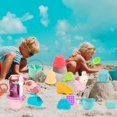 thumbnail image 4 of Juguetes Para Arena De Playa, Juego De Herramientas De Pala De Playa, Juguetes De Caja De Arena Para Niños, Juguetes Al Aire Libre Para Playas, Jardines, Areneros, Piscinas Eigraketly FN007442-01, 4 of 6