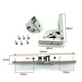 thumbnail image 5 of 2Pcs 90Degree Folding Shelf Hinge Collapsible Shelf Bracket Door/Shelf Hinge, 5 of 9