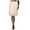 Khaki, variant on Women’s Silk Base Skirt Inner Half with Lace Edge for -Penetration Light Leakage