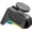 Black, variant on Mouse Charging Dock Compatible with Logitech GPW4/GProX/G502/X/G903, RGB Magnetic Charging Stand with USB Receiver Slot (White)
