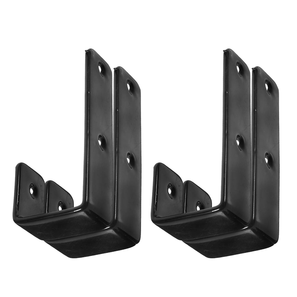 Raindrops 16 PCS Metal Ladder Brackets Bunk Bed Hooks Utility Hangers for Loft Bed Stairs Library Ladder Hardware