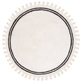 thumbnail image 2 of Safavieh Easy Care Hepburn Solid Cotton Machine Washable Area Rug, Ivory, 3' x 3' Round, 2 of 8