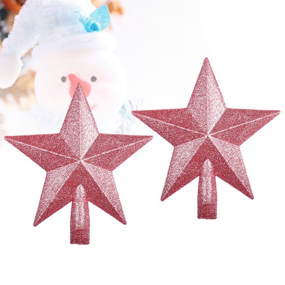 Greenadscape 2Pack Star Tree Topper Christmas for Creating Festive Atmosphere