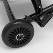 EzyRoller: Classic - Black Magic - Ride-On Scooter, Cambering Motion, Pedal Free Cart, Hand Brakes, Extendable Frame, 154lb Capacity, Kids-Teens 4+