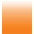 thumbnail image 3 of Ombre Duvet Cover Set, Sunset Summer Inspired Orange Colored Modern Abstract Design Work of Art Print, Decorative 3 Piece Bedding Set with 2 Pillow Shams, Queen Size, Orange White, by Ambesonne, 3 of 3
