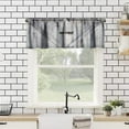 thumbnail image 2 of Antique Door Window Valance, Vintage Rustic Wooden Barn Farm House Door Printed Thermal Insulated Short Curtain for Bedroom Living Room Kitchen, 54x18in, 2 of 6