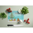 thumbnail image 3 of Ruby Cavalier King Charles Spaniel Christmas Tree Glass Cutting Board Large, 3 of 4