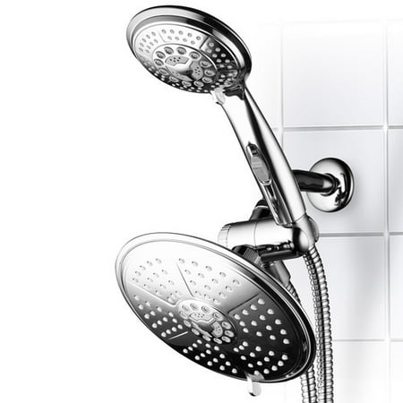 3 Way Showerhead - DreamSpa Ultra-Luxury 3-Way Rainfall Shower Head