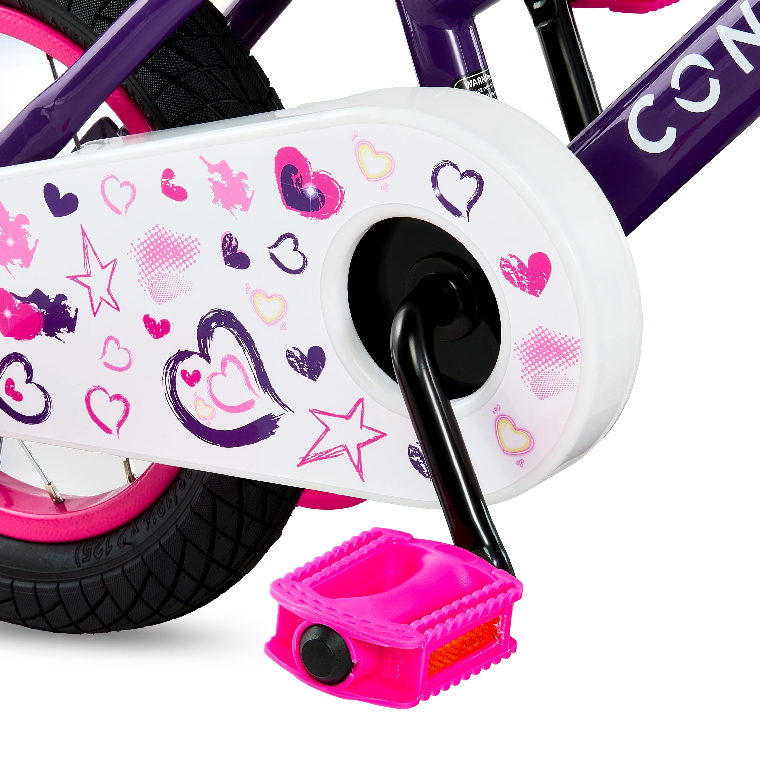 Concord 12" Kids' Bike, Purple, Fits Riders 37"-42", Unisex