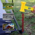 thumbnail image 4 of Estacas para Tienda Grassman Paquete de 16 Unidades de 23 cm, Resistentes con Cuerdas Reflectantes, 4 of 7